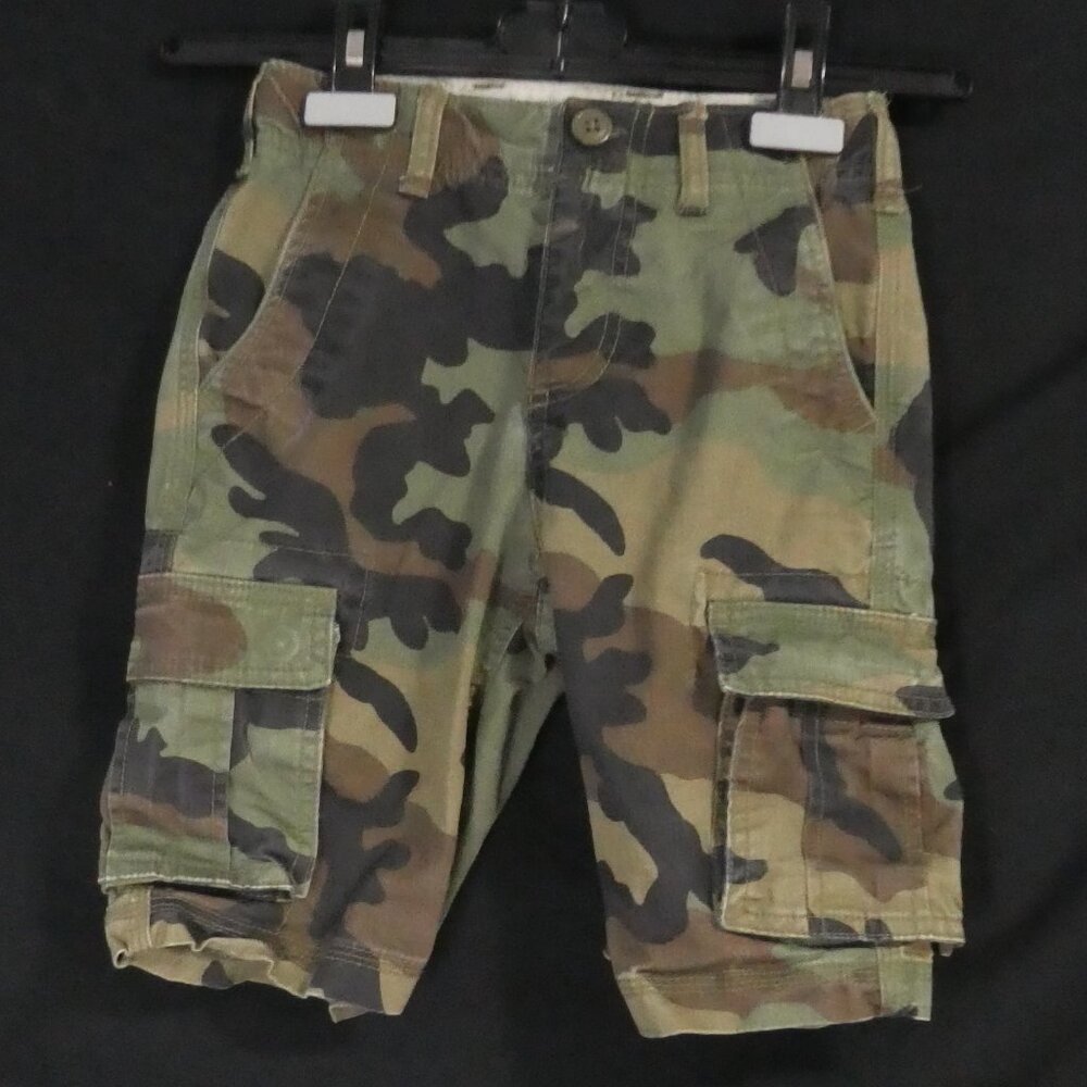 GAP KIDS | 7 slim | Camo / Camouflage Cargo Shorts | NWOT